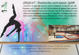 URGENT - Recherche entraineur GAM